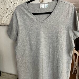 Prospirit Heather Gray V-Neck Tee. Never worn.